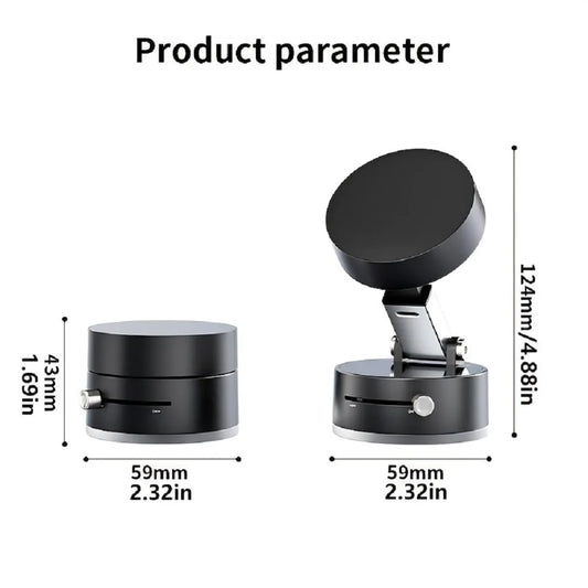 Multi-Functional Foldable Suction Cup Magnetic Phone Holder