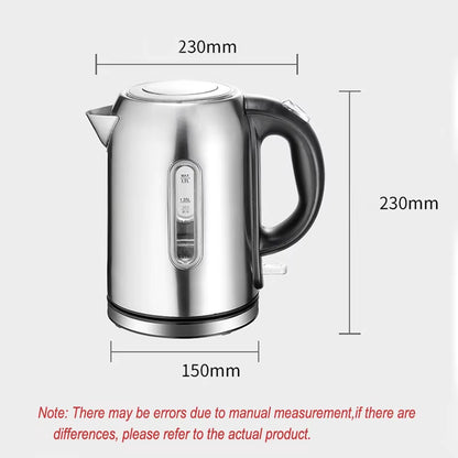 Electric Kettle 1.7L Stainless Steel Fast Boil Water Kettle with Smart Temperature Control – Durable Hot Water Teapot for Home, Kitchen & Office (EU Plug)