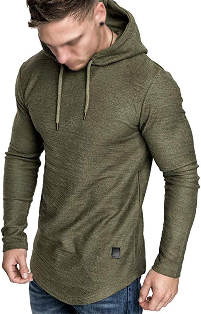 Cot-Oath Men’s Workout Sweatshirt – Athletic Hoodies for Gym, Running, and Training | Lightweight Stylish Pullover Hoodie for Fitness & Sports
