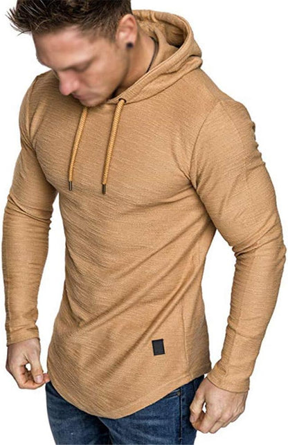 Cot-Oath Men’s Workout Sweatshirt – Athletic Hoodies for Gym, Running, and Training | Lightweight Stylish Pullover Hoodie for Fitness & Sports