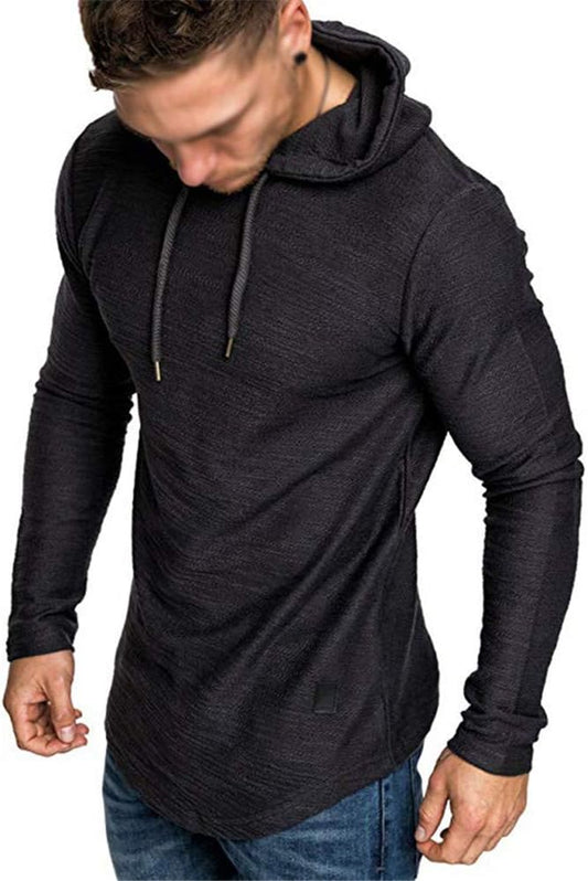 Cot-Oath Men’s Workout Sweatshirt – Athletic Hoodies for Gym, Running, and Training | Lightweight Stylish Pullover Hoodie for Fitness & Sports