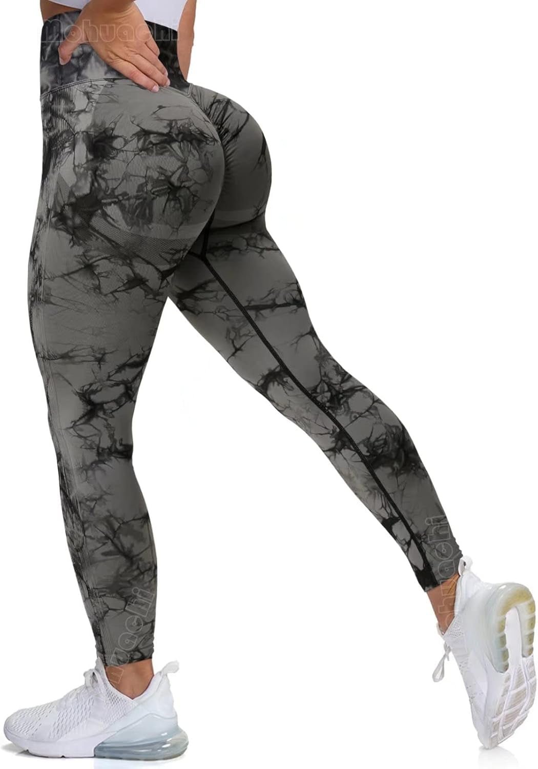 High Waist Workout Leggings for Women – Tummy Control & Butt Lifting Seamless Yoga Compression Pants