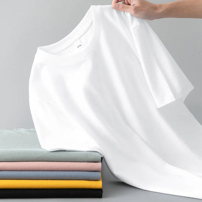 High Quality 180G 100% Cotton T Shirts Factory Price Manufacturer Custom Logo Printing T-Shirt Plain Unisex Women Men Tshirt