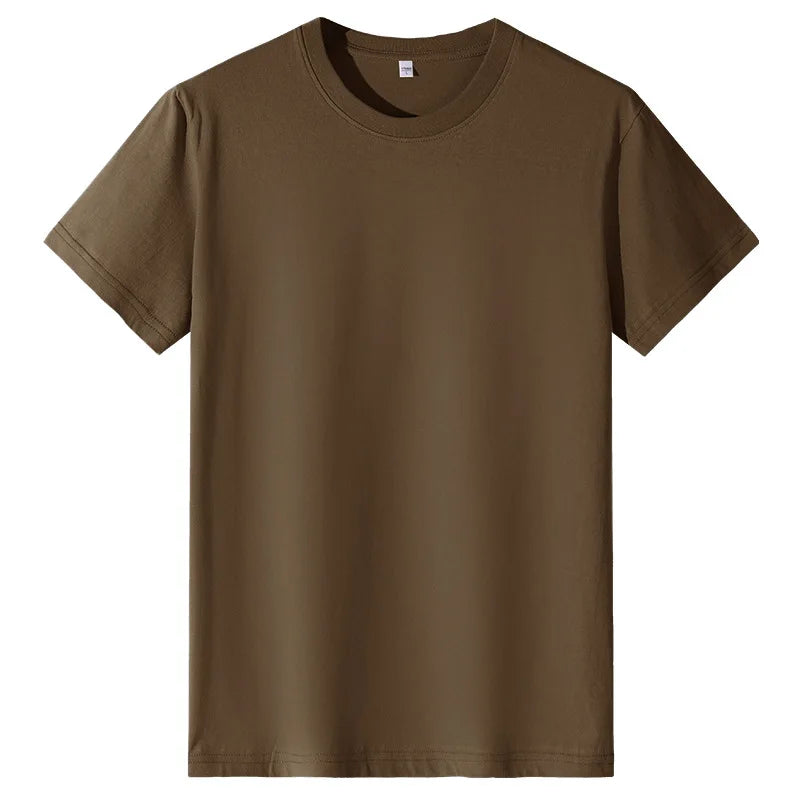 High Quality 180G 100% Cotton T Shirts Factory Price Manufacturer Custom Logo Printing T-Shirt Plain Unisex Women Men Tshirt