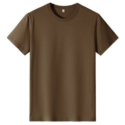 High Quality 180G 100% Cotton T Shirts Factory Price Manufacturer Custom Logo Printing T-Shirt Plain Unisex Women Men Tshirt