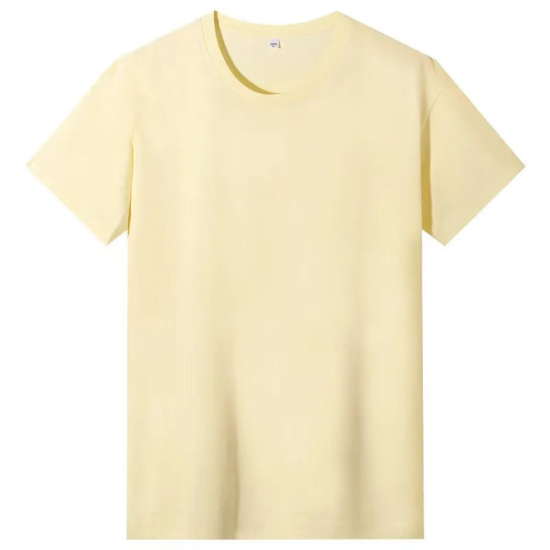 High Quality 180G 100% Cotton T Shirts Factory Price Manufacturer Custom Logo Printing T-Shirt Plain Unisex Women Men Tshirt
