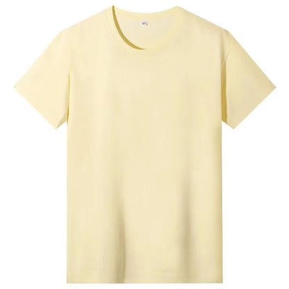 High Quality 180G 100% Cotton T Shirts Factory Price Manufacturer Custom Logo Printing T-Shirt Plain Unisex Women Men Tshirt