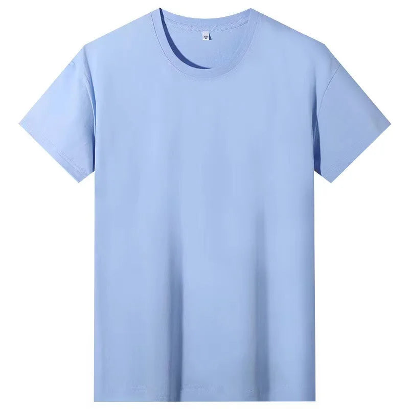 High Quality 180G 100% Cotton T Shirts Factory Price Manufacturer Custom Logo Printing T-Shirt Plain Unisex Women Men Tshirt