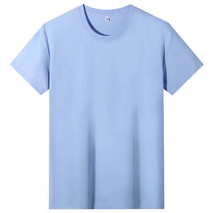 High Quality 180G 100% Cotton T Shirts Factory Price Manufacturer Custom Logo Printing T-Shirt Plain Unisex Women Men Tshirt