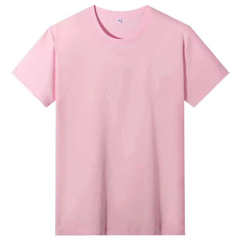 High Quality 180G 100% Cotton T Shirts Factory Price Manufacturer Custom Logo Printing T-Shirt Plain Unisex Women Men Tshirt