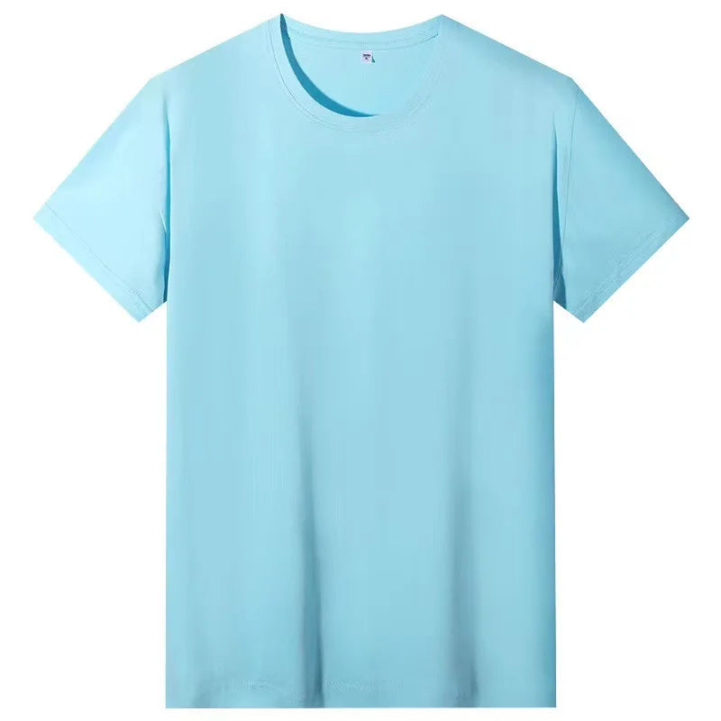 High Quality 180G 100% Cotton T Shirts Factory Price Manufacturer Custom Logo Printing T-Shirt Plain Unisex Women Men Tshirt