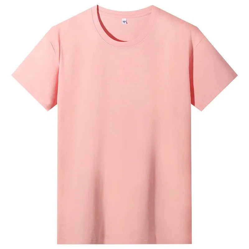 High Quality 180G 100% Cotton T Shirts Factory Price Manufacturer Custom Logo Printing T-Shirt Plain Unisex Women Men Tshirt