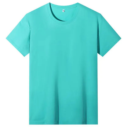 High Quality 180G 100% Cotton T Shirts Factory Price Manufacturer Custom Logo Printing T-Shirt Plain Unisex Women Men Tshirt