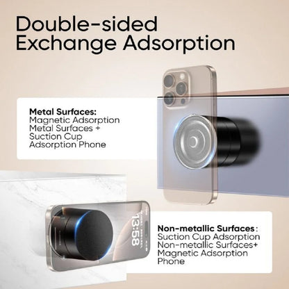 Multi-Functional Foldable Suction Cup Magnetic Phone Holder