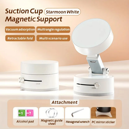 Multi-Functional Foldable Suction Cup Magnetic Phone Holder
